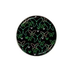 Green Butterflies Hat Clip Ball Marker (4 Pack) by Valentinaart