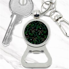 Green Butterflies Bottle Opener Key Chains by Valentinaart