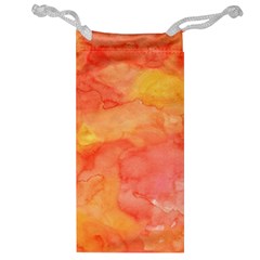 Watercolor Yellow Fall Autumn Real Paint Texture Artists Jewelry Bags