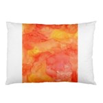 Watercolor Yellow Fall Autumn Real Paint Texture Artists Pillow Case 26.62 x18.9  Pillow Case