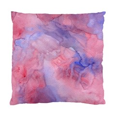 Galaxy Cotton Candy Pink And Blue Watercolor  Standard Cushion Case (one Side) by CraftyLittleNodes