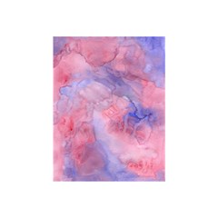 Galaxy Cotton Candy Pink And Blue Watercolor  Shower Curtain 48  X 72  (small)  by CraftyLittleNodes