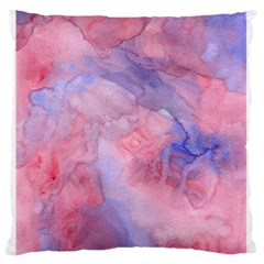 Galaxy Cotton Candy Pink And Blue Watercolor  Standard Flano Cushion Case (one Side) by CraftyLittleNodes