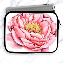 Large Flower Floral Pink Girly Graphic Apple Ipad 2/3/4 Zipper Cases by CraftyLittleNodes