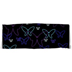 Blue Neon Butterflies Samsung Galaxy Tab 7  P1000 Hardshell Case 