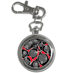 Hypnotic Design Key Chain Watches by Valentinaart