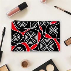 Hypnotic Design Cosmetic Bag (medium)  by Valentinaart