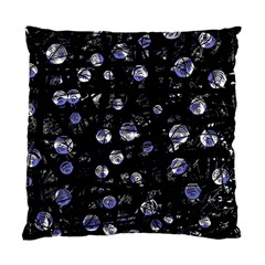 Blue Soul Standard Cushion Case (one Side) by Valentinaart