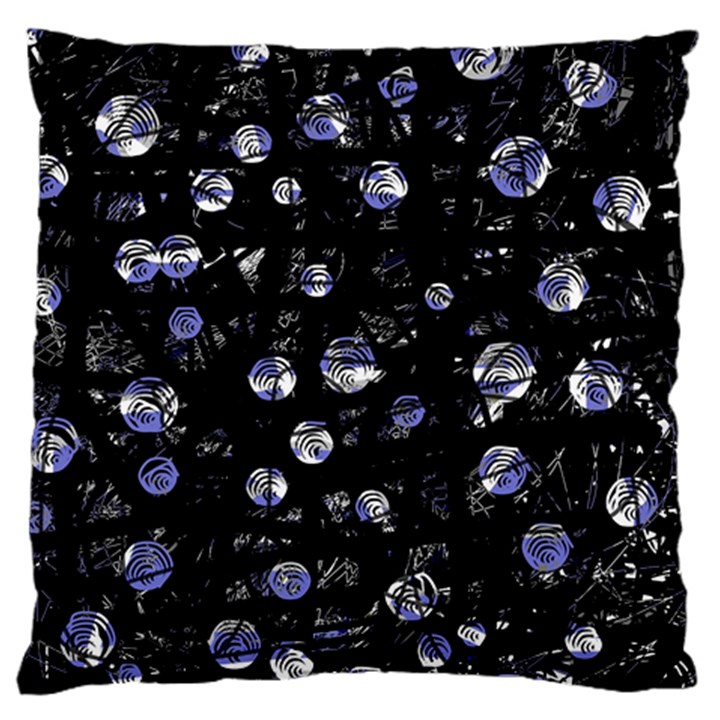 Blue soul Large Flano Cushion Case (One Side)