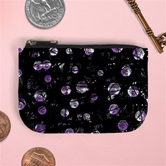 Purple Soul Mini Coin Purses by Valentinaart