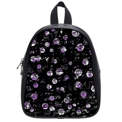 Purple Soul School Bags (small)  by Valentinaart