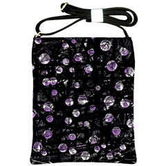 Purple Soul Shoulder Sling Bags by Valentinaart