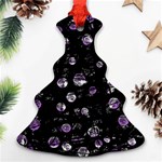 Purple soul Christmas Tree Ornament (2 Sides) Back