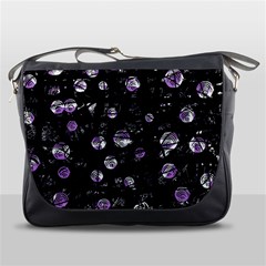 Purple Soul Messenger Bags by Valentinaart