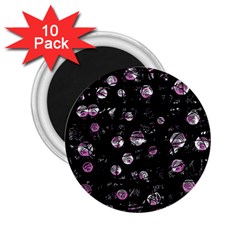 Purple Soul 2 25  Magnets (10 Pack)  by Valentinaart