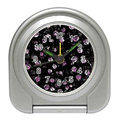 Purple Soul Travel Alarm Clocks by Valentinaart