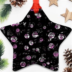 Purple Soul Star Ornament (two Sides)  by Valentinaart