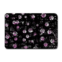 Purple Soul Small Doormat  by Valentinaart