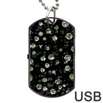 Green soul  Dog Tag USB Flash (Two Sides)  Front