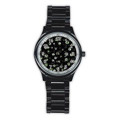 Green Soul  Stainless Steel Round Watch by Valentinaart