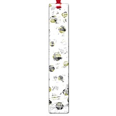 White And Yellow Soul Large Book Marks by Valentinaart