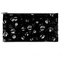 Black And Gray Soul Pencil Cases by Valentinaart