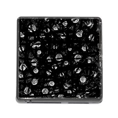 Black And Gray Soul Memory Card Reader (square) by Valentinaart