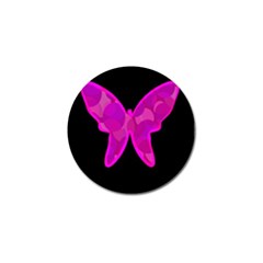 Purple Butterfly Golf Ball Marker (4 Pack) by Valentinaart