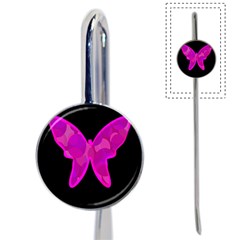 Purple Butterfly Book Mark by Valentinaart