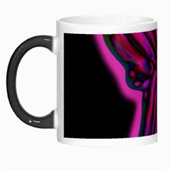 Purple Neon Butterfly Morph Mugs by Valentinaart