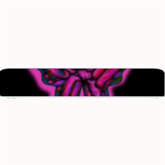 Purple Neon Butterfly Small Bar Mats by Valentinaart