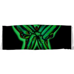 Green Neon Butterfly Samsung S3350 Hardshell Case