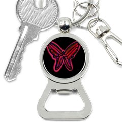 Red Butterfly Bottle Opener Key Chains by Valentinaart