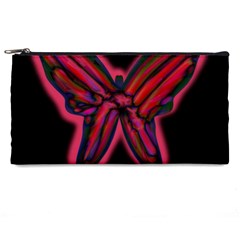 Red Butterfly Pencil Cases