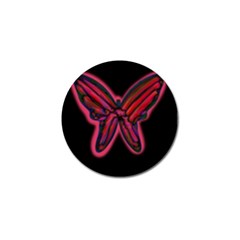 Red Butterfly Golf Ball Marker (10 Pack) by Valentinaart