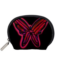 Red Butterfly Accessory Pouches (small) 