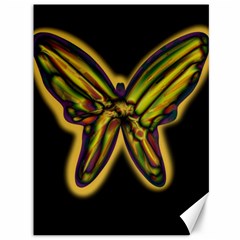 Night Butterfly Canvas 36  X 48   by Valentinaart