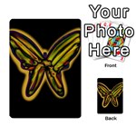 Night butterfly Multi-purpose Cards (Rectangle)  Back 3