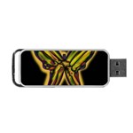 Night butterfly Portable USB Flash (One Side) Front