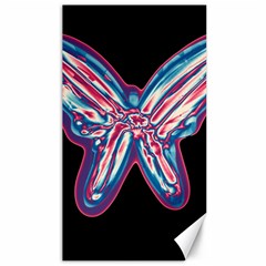 Neon Butterfly Canvas 40  X 72  