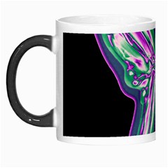 Neon Butterfly Morph Mugs by Valentinaart