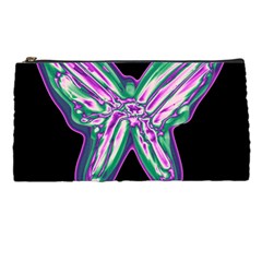 Neon Butterfly Pencil Cases