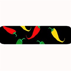 Chili Peppers Large Bar Mats by Valentinaart