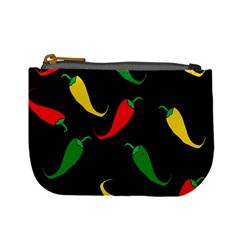 Chili Peppers Mini Coin Purses by Valentinaart