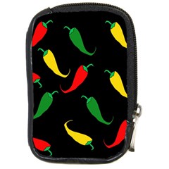 Chili Peppers Compact Camera Cases by Valentinaart