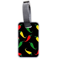 Chili Peppers Luggage Tags (two Sides) by Valentinaart