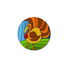 Thanksgiving Turkey  Golf Ball Marker by Valentinaart