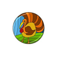 Thanksgiving Turkey  Hat Clip Ball Marker by Valentinaart