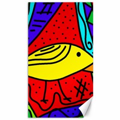 Yellow Bird Canvas 40  X 72  