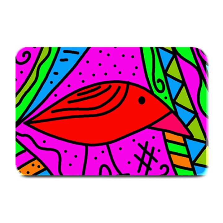 Red bird Plate Mats